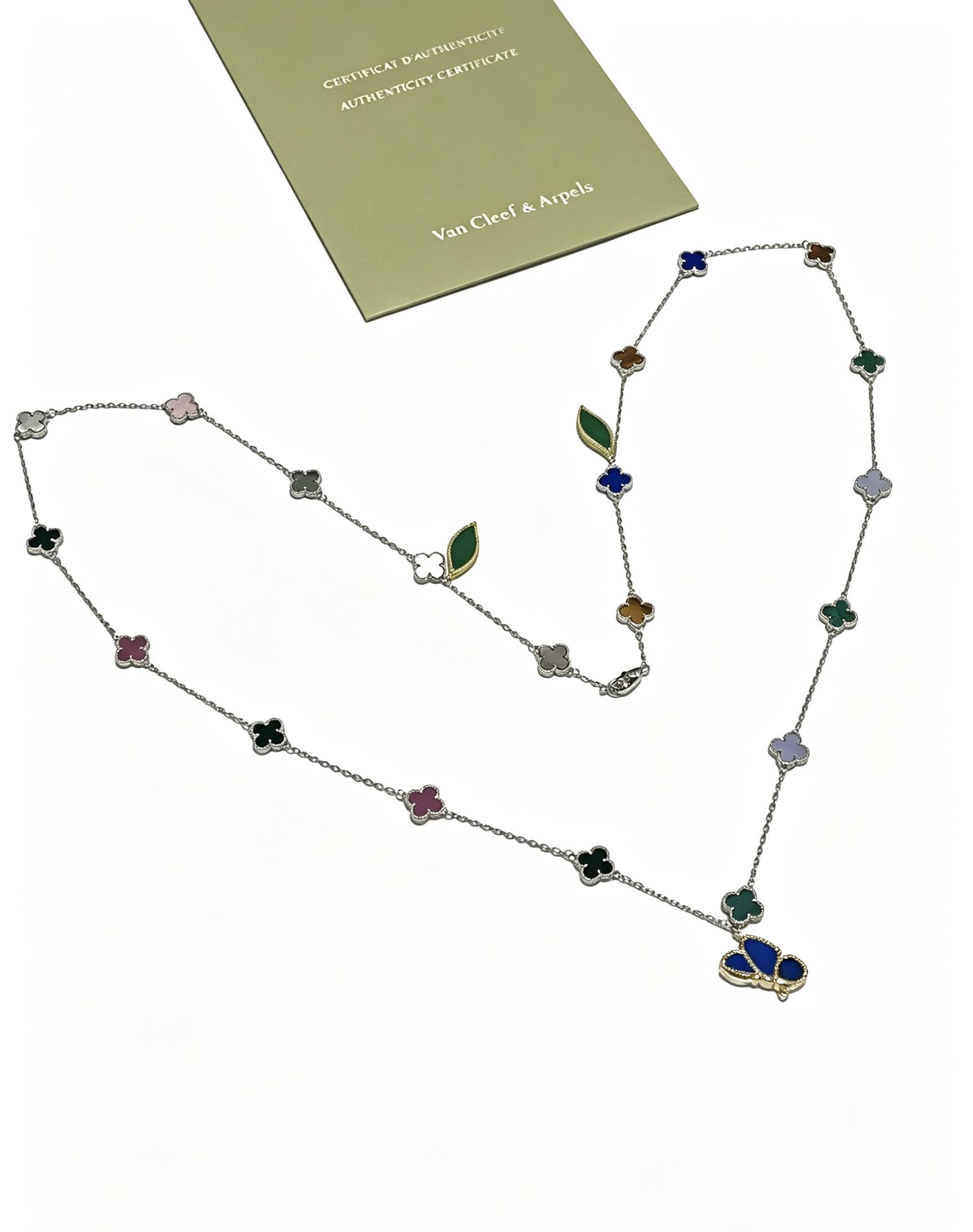 Van Cleef & Arpels Alhambra Butterfly Necklace